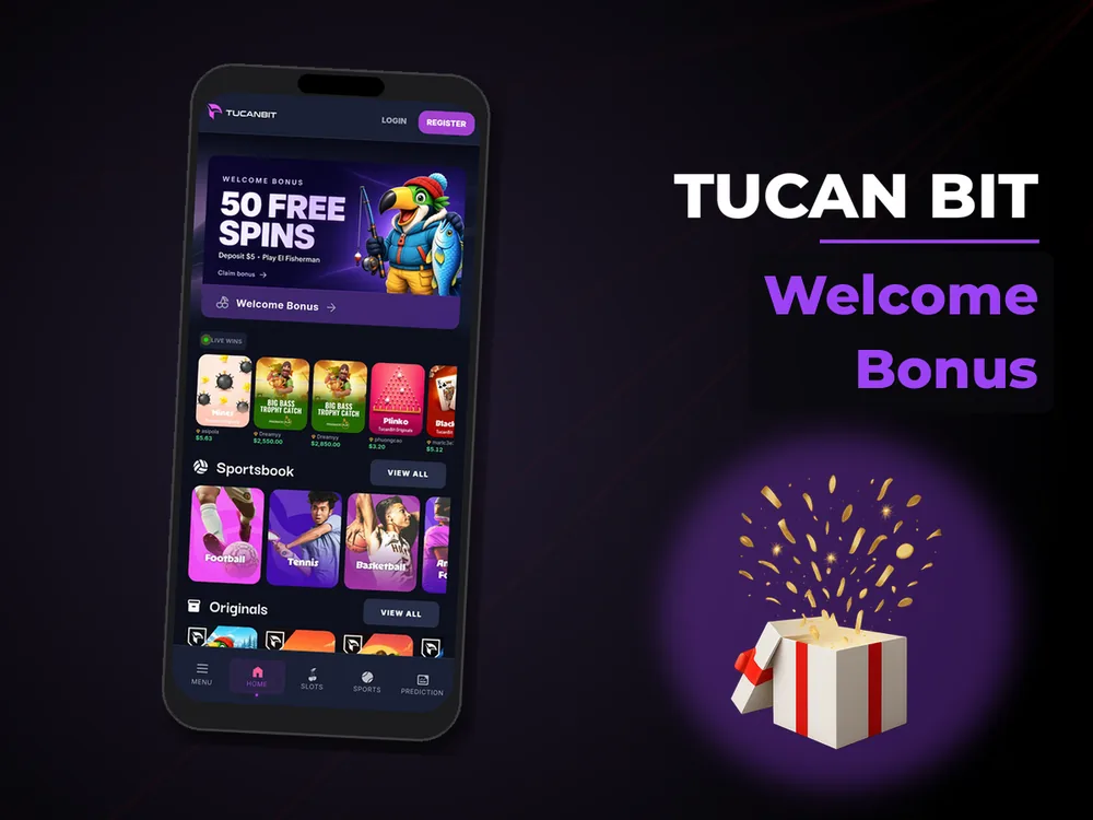 Tucan Bit - Welcome Bonus